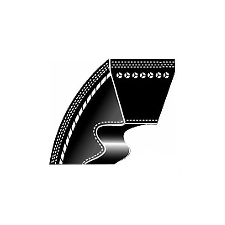 A & I Products Cogged Wedge V-Belt (5/8" X 54") 24" x4" x1" A-5VX540